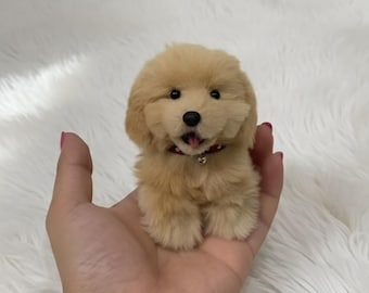 IKEA Gosig ゴールデンレトリバー 15 3/4インチ 子犬 ぬいぐるみ タン
