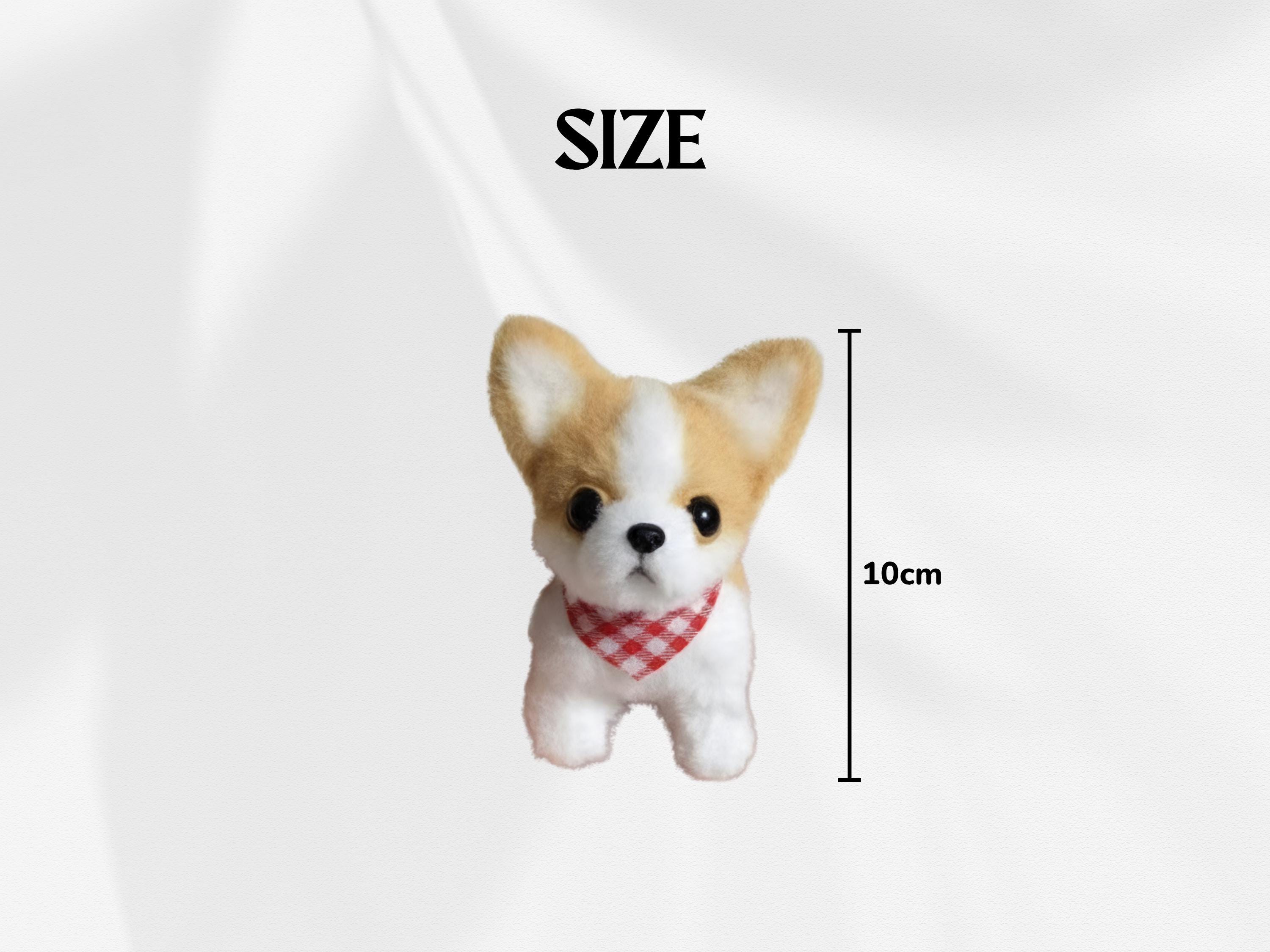 手作りチワワのミニぬいぐるみ | 犬用キーホルダー | バッグチャーム