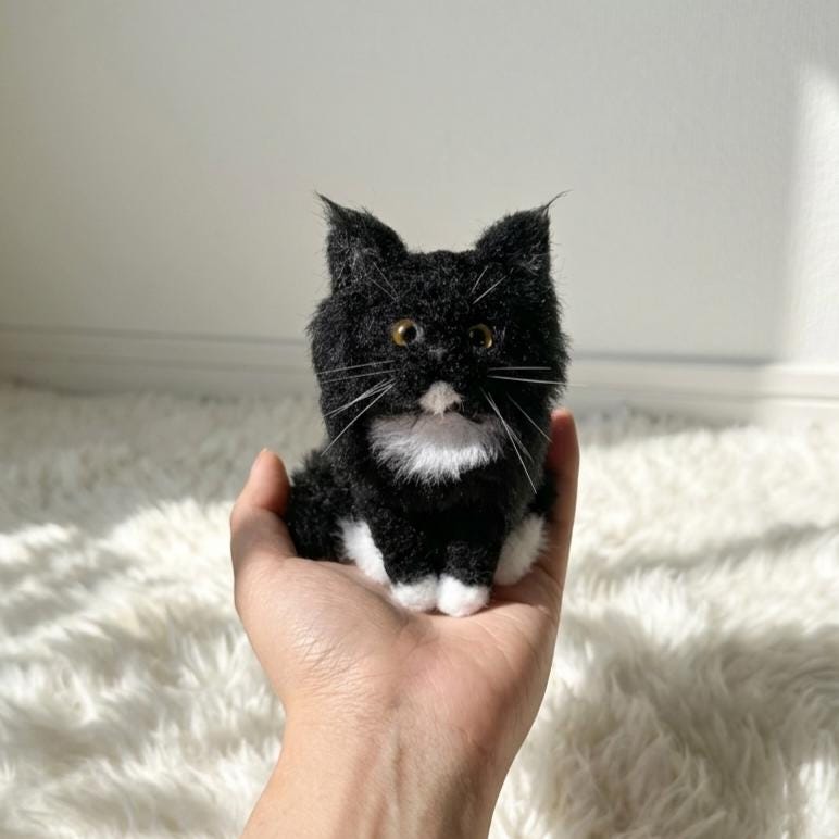 Stupid Cat Plush - Etsy Canada