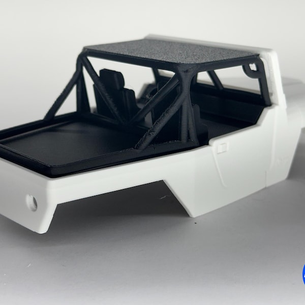 SCX24 CJ7 Brute Jeep Rock Crawler Buggy Body