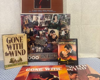 Gone with the Wind Collectibles, Record, Calendar, Puzzle, Book