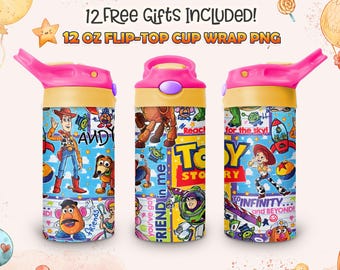 Tecknad barnmugg med 300 ml-motiv png, tecknad film med 300 ml-tumbler png, tecknad barnmugg med flip-top png, kommersiellt bruk