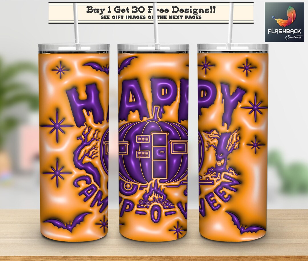 Hogg 'Spooky Season' Halloween-Becher, 590 Ml, Isolierter Edelstahlbecher Mit Strohhalm – Gruselig-cool!