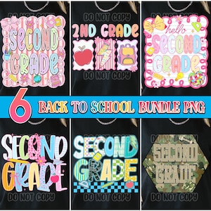 Hello Second Grade Png, Preppy Back To School, First Day Of School Png, Teacher Appreciation Png, Coquette Teacher Pencil Png, School Png