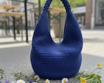Crochet Tote Bag Pattern: Market Bag DIY (Digital Download)