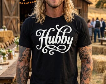 Hubby Tshirt - Cursive
