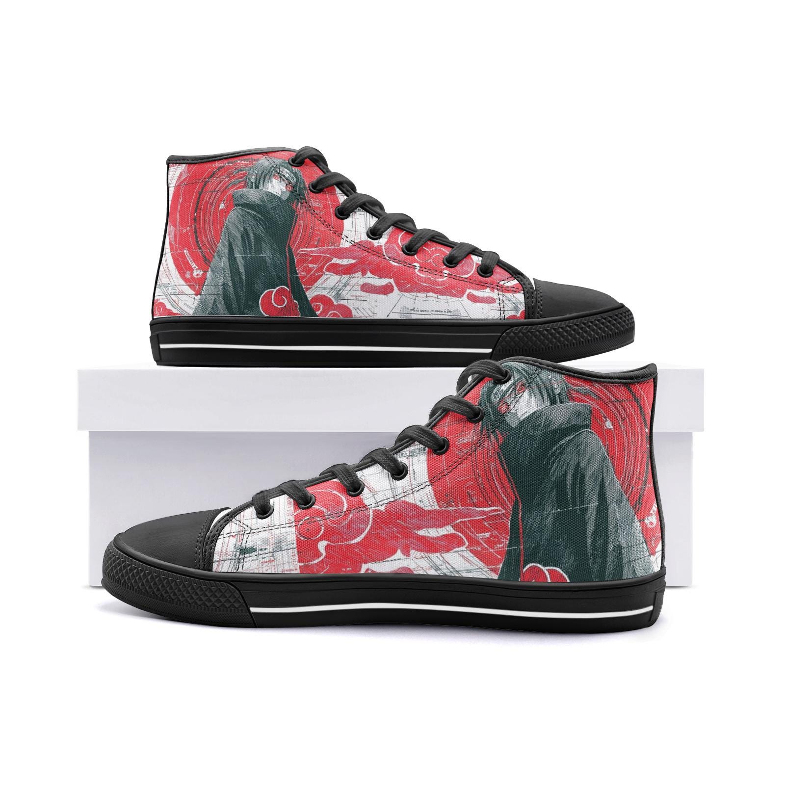 Discover Uchia Itachi Unisex High Top Canvas Shoes