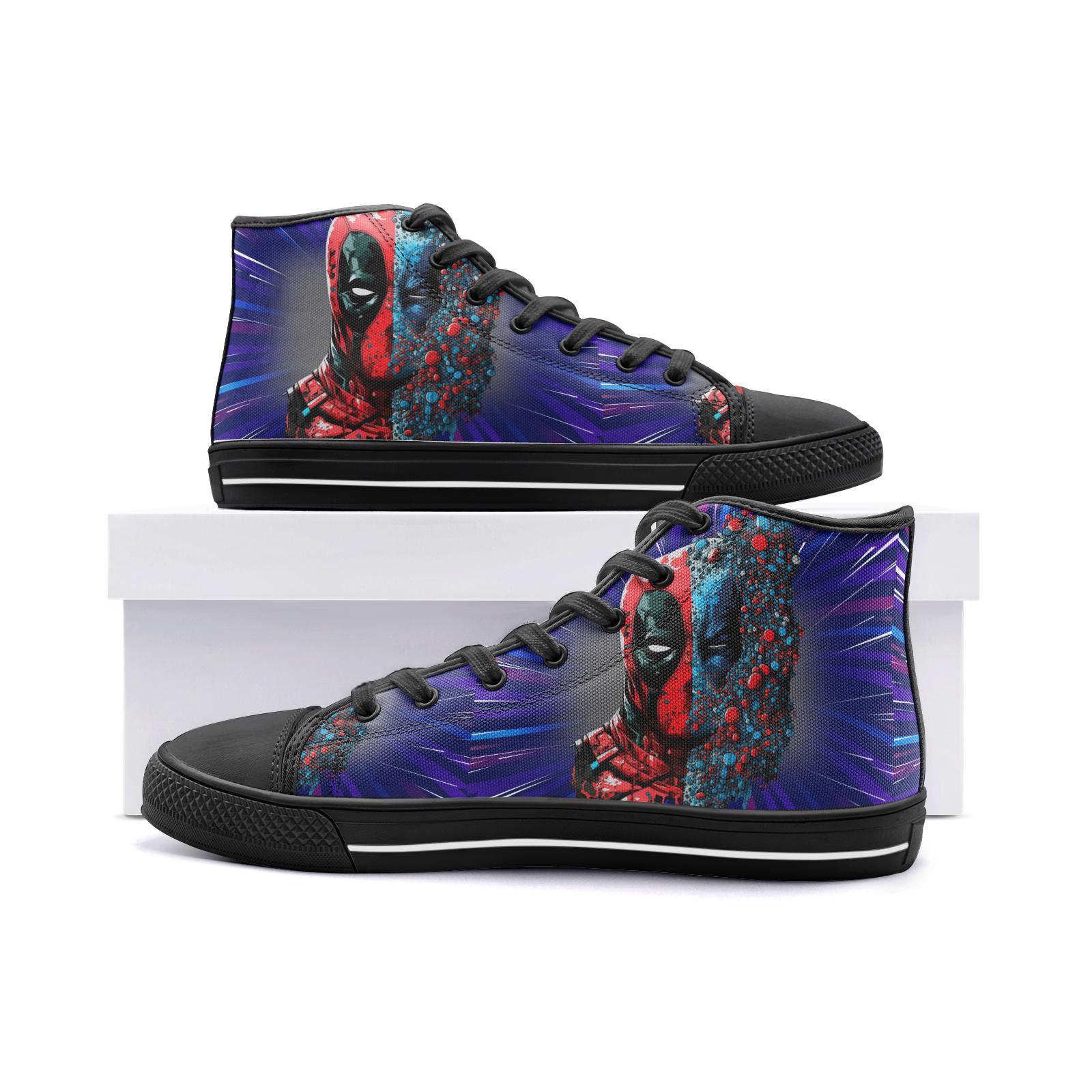 Discover DeadXPool Unisex High Top Canvas Shoes