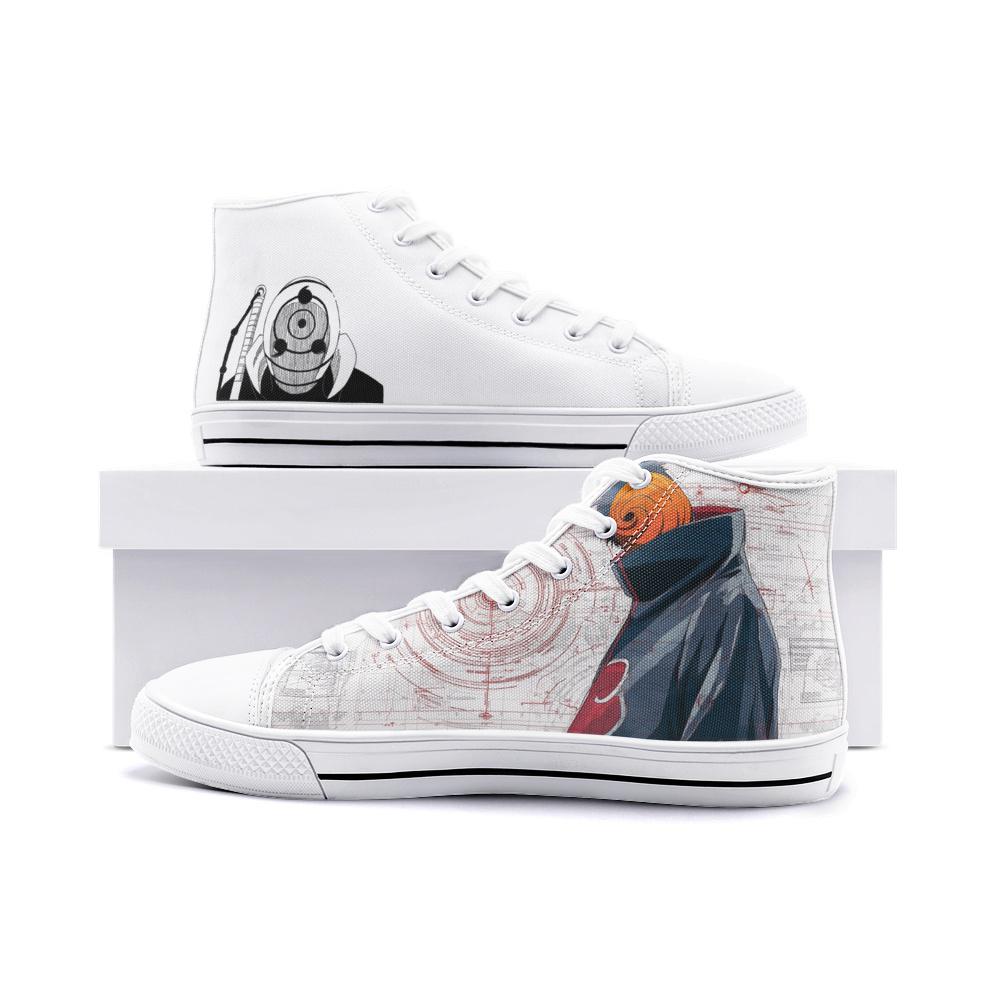 Discover Akatsuki Tobi Unisex High Top Canvas Shoes