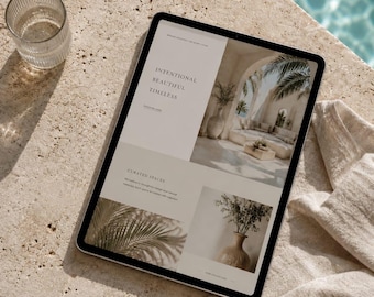 Zestaw 6 makiet urządzeń willi na Bali, MacBook, tablet, smartfon (do pobrania w wersji cyfrowej)