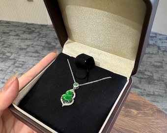 Jewelry Gift Box Luxury PU Leather Jewelry Box Dark Brown Pendant Bracelet Gift Box Perfect Gift Packaging for Jewelry