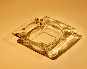 Cenicero de cristal vintage Anchor Hocking – Recipiente para todo uso MCM