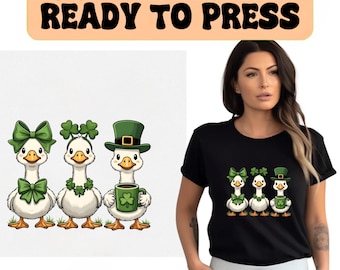 DTF Transfer Print | St Patrick Design Ready To Press
