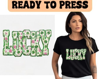 DTF Transfer Print | St Patrick Design Ready To Press