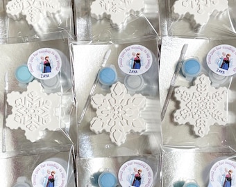Winter Snowflake Painting Kit - Birthday Party Favors