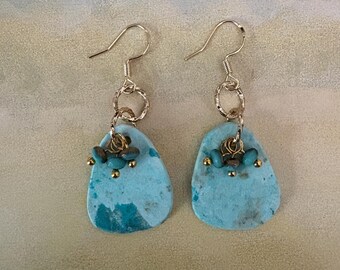 Chrysocolla Gemstone Earrings