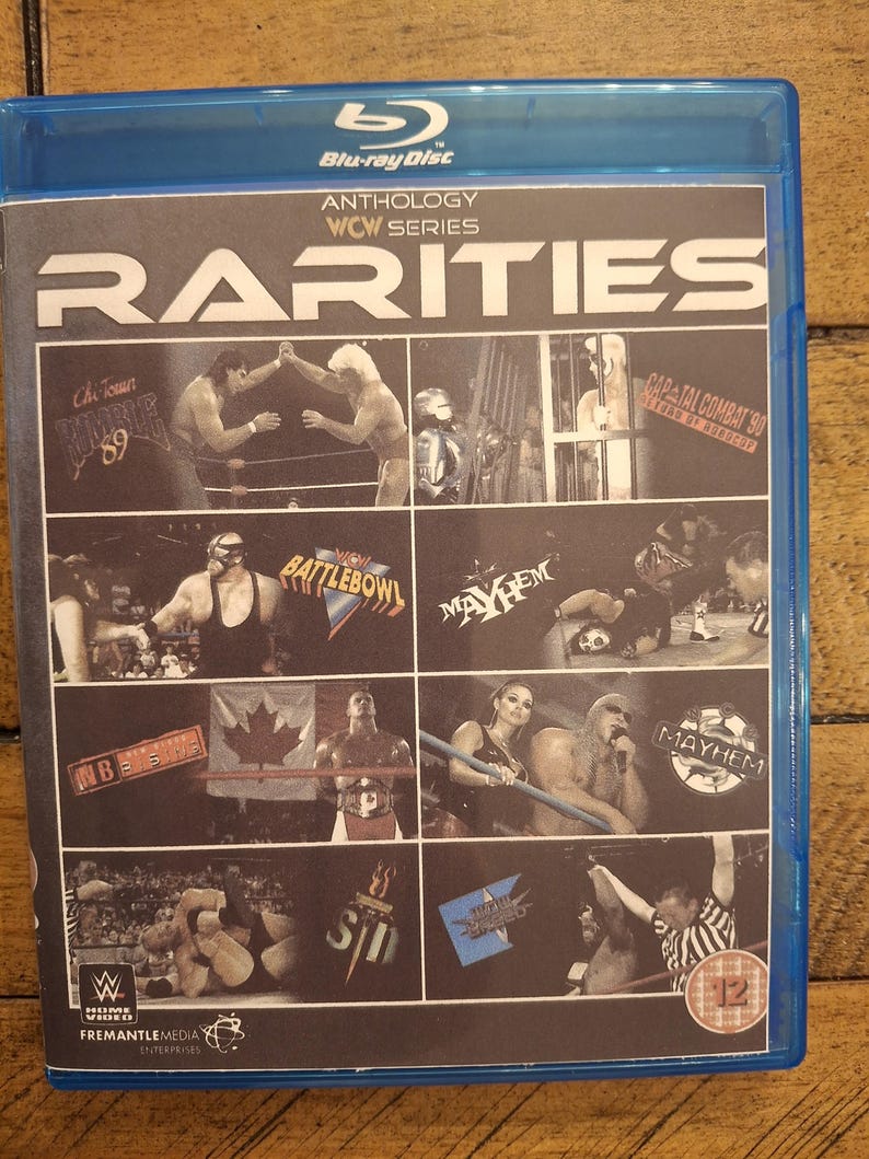 Wcw Collection WCW Rarities Collection Bluray - Etsy