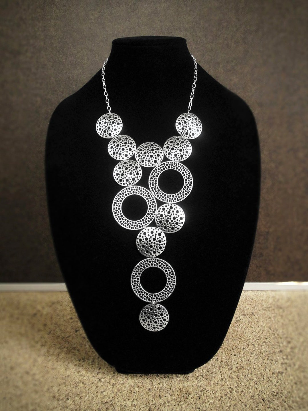 Statement Bib Necklace Set main image 0