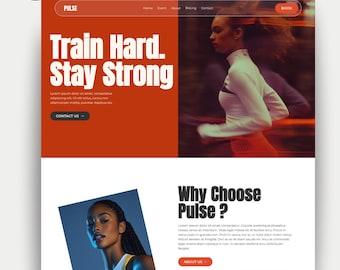 フィットネスElementorテンプレート | パーソナルトレーナーWordPressテーマ | ジムコーチサイト | フィットネススタジオデザイン