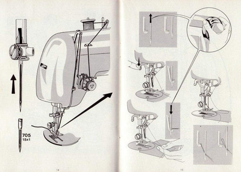 Istruzioni macchina da cucire Borletti libri manuali modelli Etsy