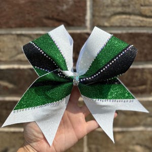 Cheer Bow with Rhinestones