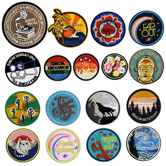 10 Pcs of Wholesale Iron on Fabric Patch for Clothing / Sew on Etsy