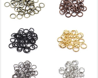 12mm Metal Round Jump Rings / Metal Rings Bag Toys Jewelry Parts Accessories - 1 Pack / 150g (JR7) - Select a color