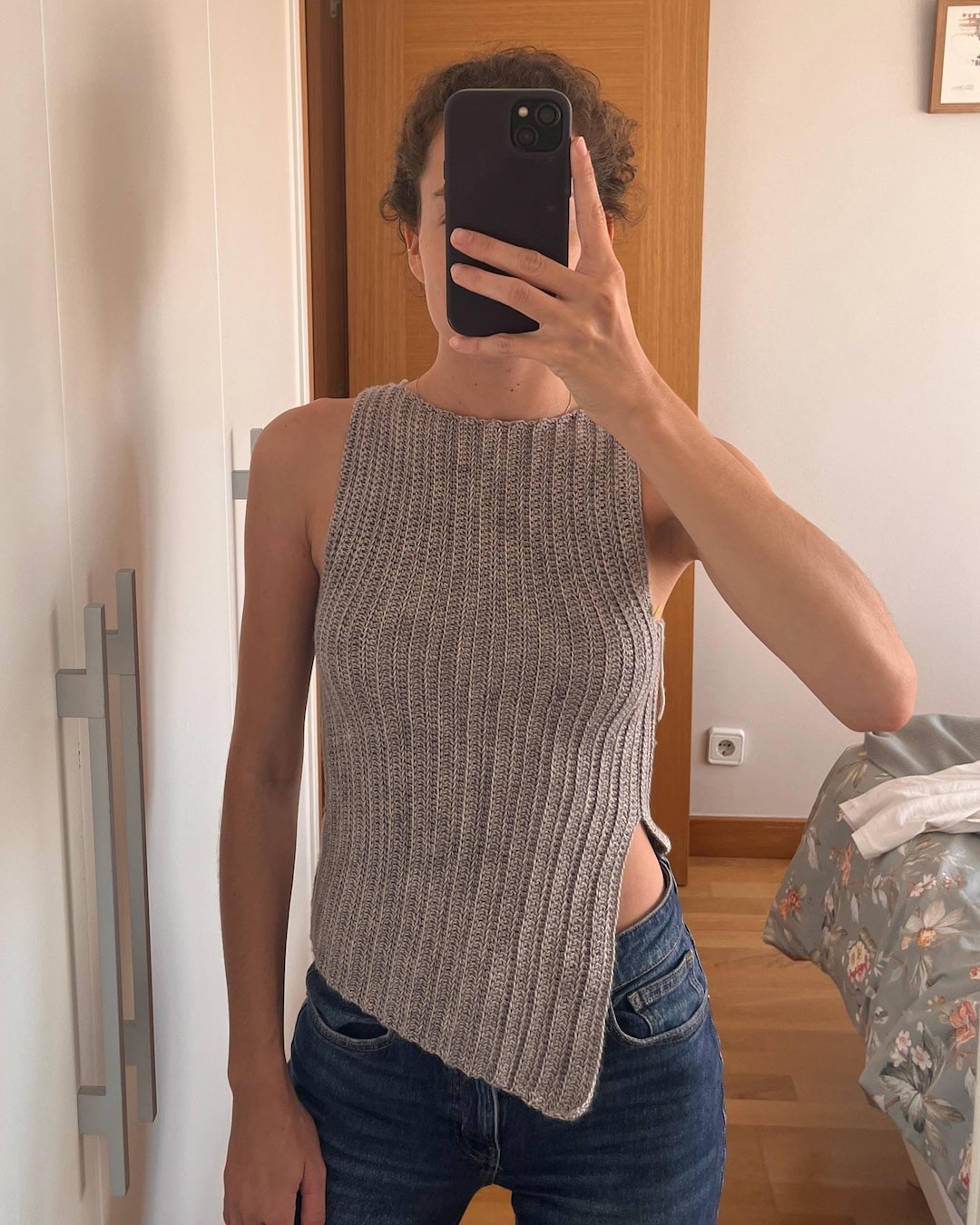 Asymmetric Crochet Top Pattern (PDF Download) - the Drift Top - Etsy