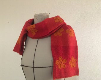 Double knitted scarf - doppelt warm