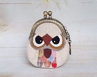 Owl, Coin Purse, Bridesmaid Gifts, Wedding Gifts, Birthday Gifts, Coin Purses Clasp, Kiss Lock Coin Purse, Change purse, Coin Purse