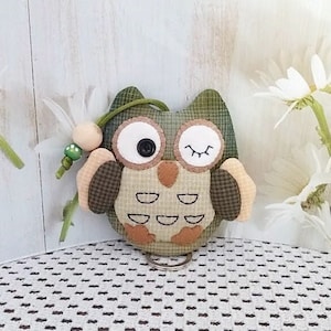 Lovely Owl Key Cover for House Keys, Key Toppers, Key Keeper, Key Case, Handmade Protective Key Fob, Key Pouch, Key Sleeve, Key Cover