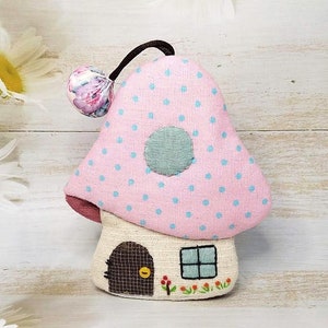 Mushroom Key Cover for House Keys, Key Toppers, Key Keeper, Key Case, Handmade Protective Key Fob, Key Pouch, Key Sleeve, Key Cover