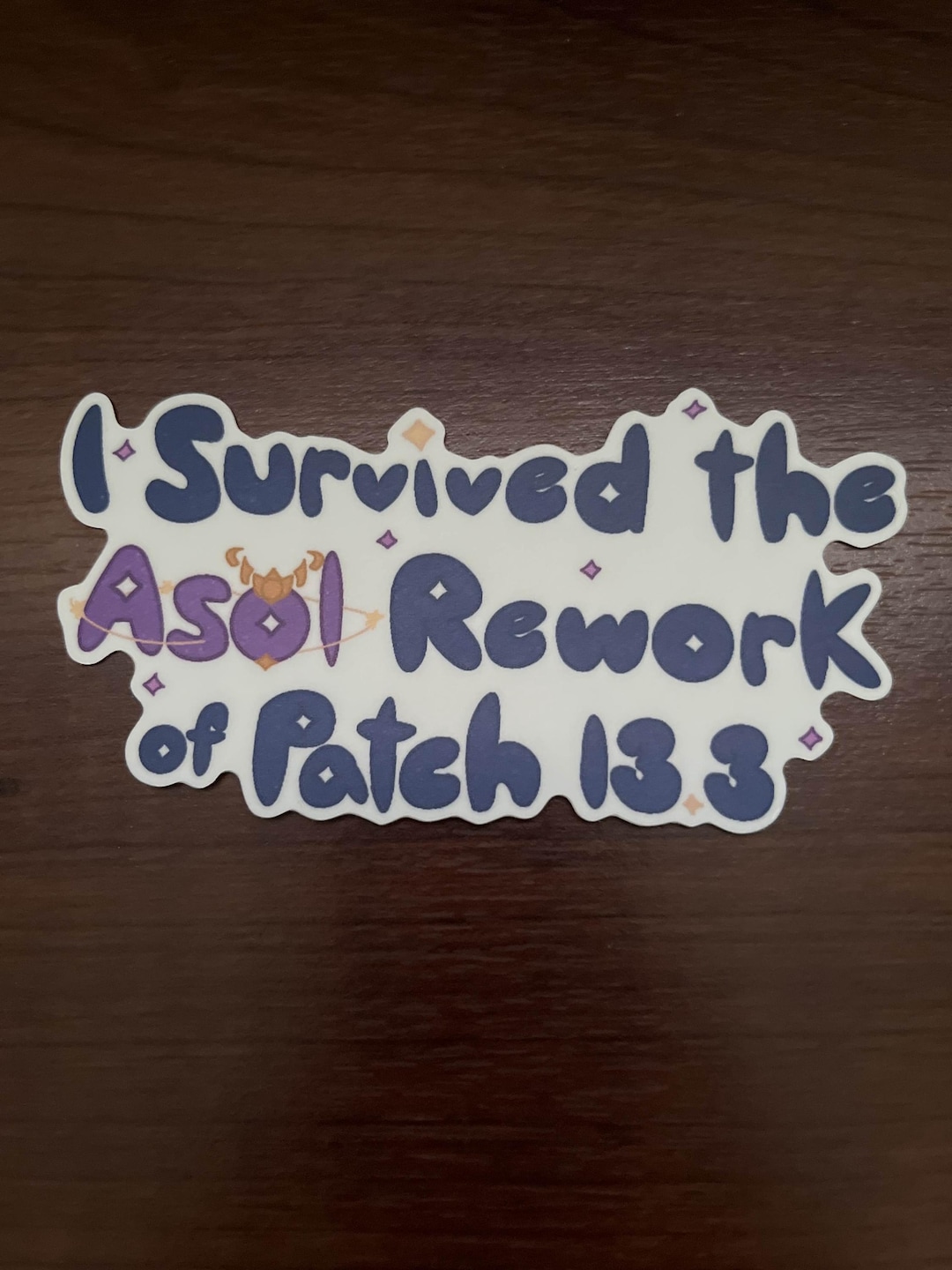 Reworked Sticker I Survived the Asol Rework of Patch 13.3 Sticker - Etsy