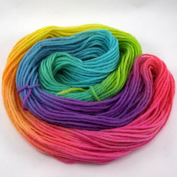 DIY Dye It Yourself, learn to dye your own rainbow yarn kit