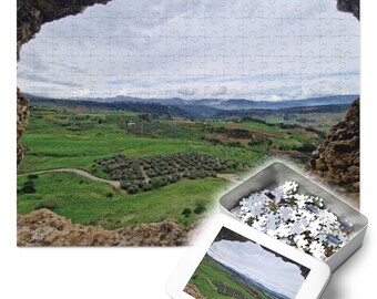 Rompecabezas con vista panorámica de Ronda, España: Regalo de viaje