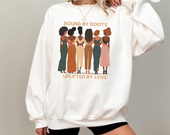 Afro Woman Power Hoodie, Schwesterlichkeits-Grafik-T-Shirt, Frauen-Solidaritätsgeschenk