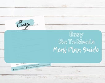 Monthly Meal Plan Made Easy |  Monthly Meals |  Meal Plan | Go to Recipes for Busy Mom