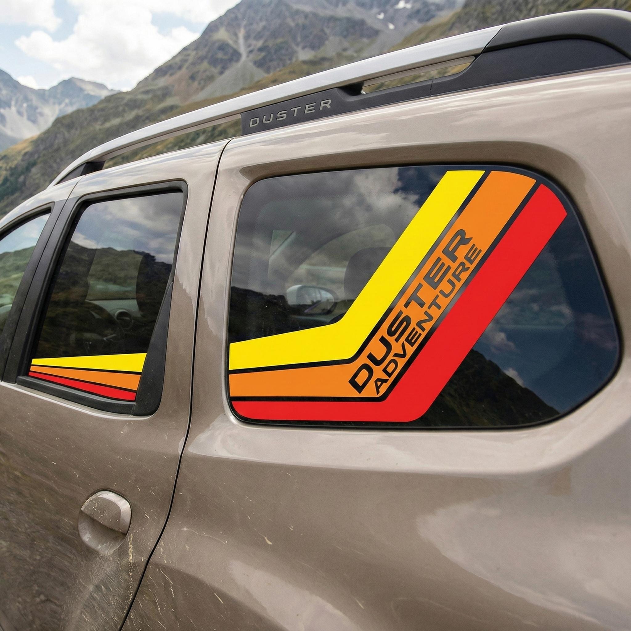 Stalen Afdekking Voor Dacia Duster III (2024+) – Decoratieve Lijst In Bruin Koper – 1 Stuk – Eenvoudig Te Plakken – Tuning Accessoire