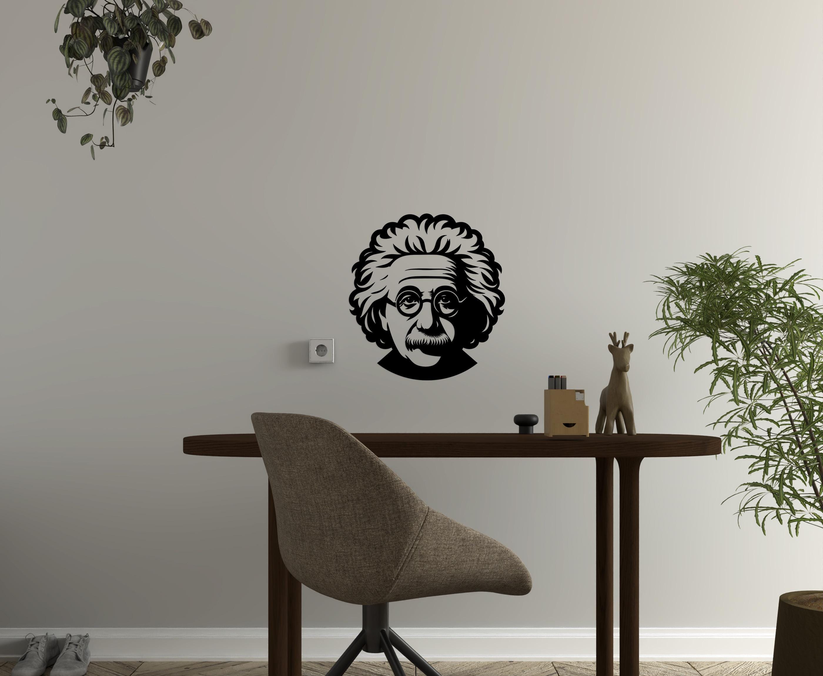 Einstein Stickers – Wall Decal, Car Sticker, Laptop Decor – Smart Gift ...