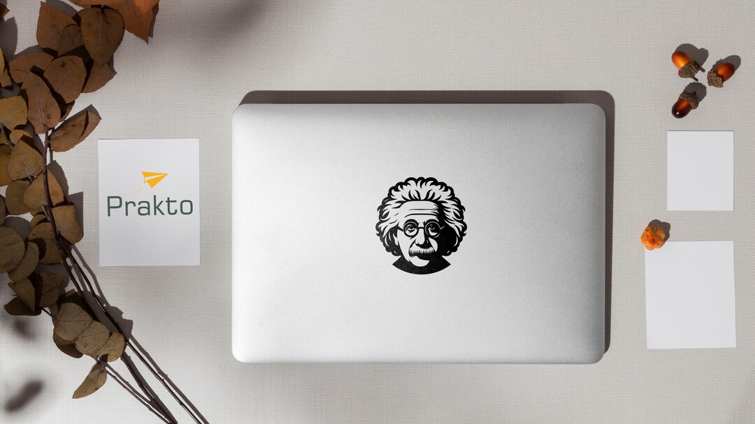Einstein Stickers – Wall Decal, Car Sticker, Laptop Decor – Smart Gift ...