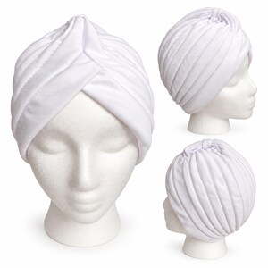 Gorro blanco para misas o Ceremonias Religion Yoruba Santeria Ifa Osha Palo