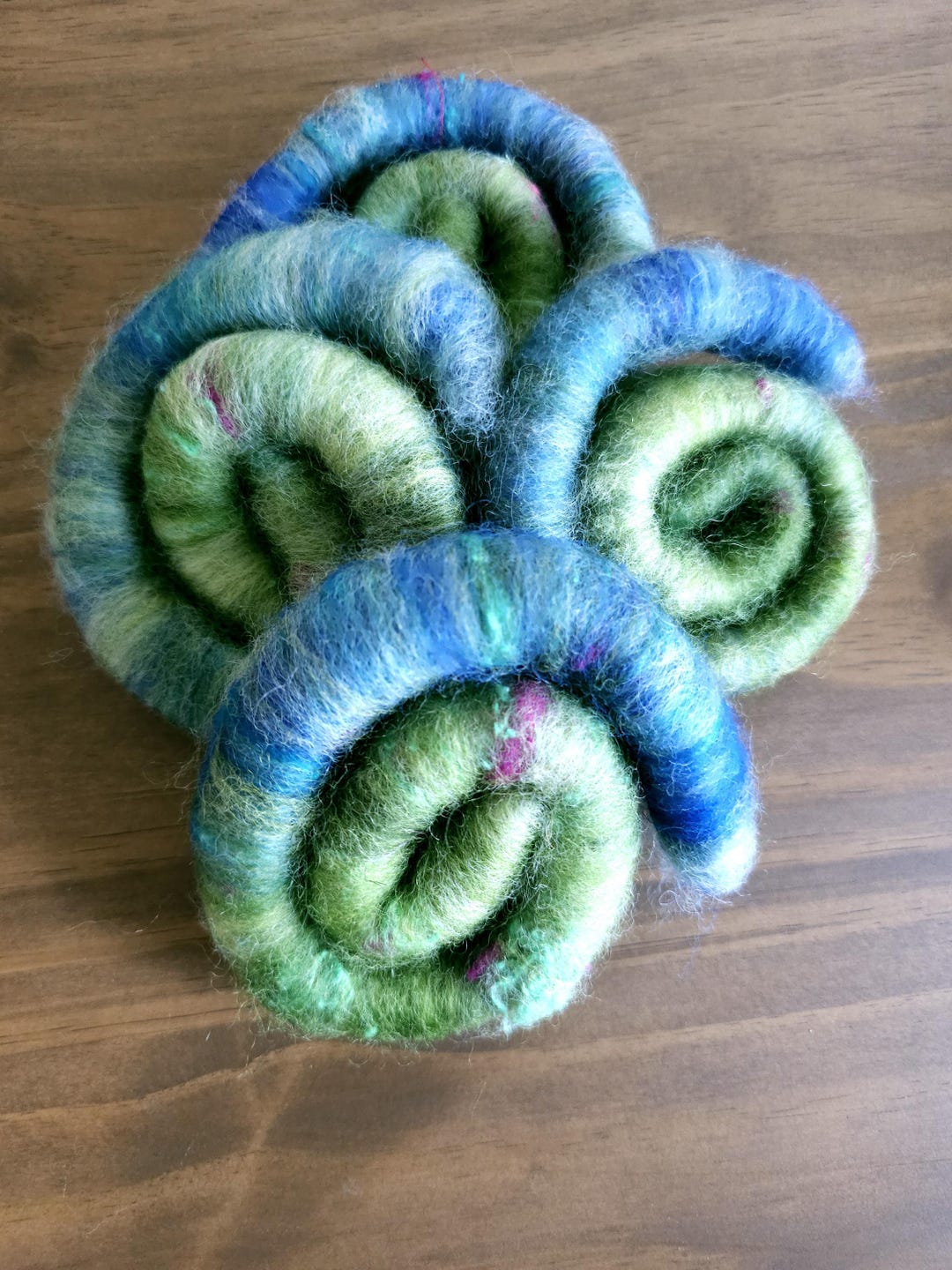 Hand-blended Spinning Rolag Set – Seagrass Shores - Etsy