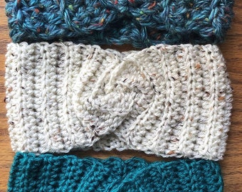 Ribbed Twist Earwarmer PATTERN