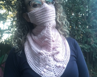 Falling Leaves Masked Scarf PATTERN