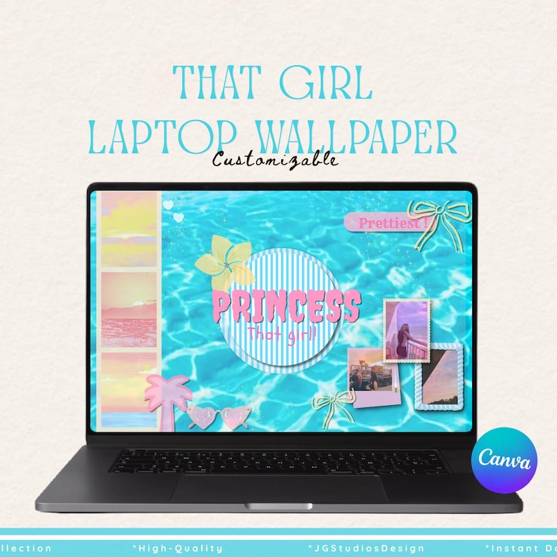 Laptop Wallpaper Beach - Etsy UK