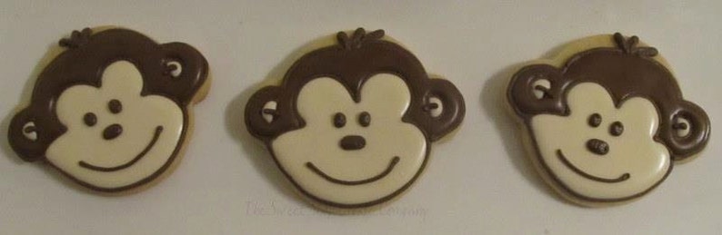 Monkey Cookies 1 dozen image 1