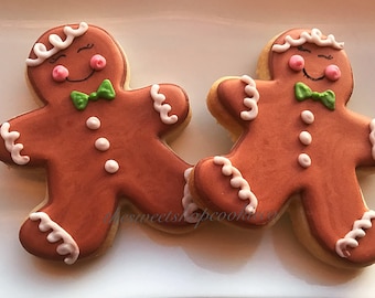 Sweet Gingerbread cookies 1 dozen