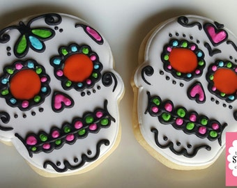 Sugar Skull Cookies 1 dozen