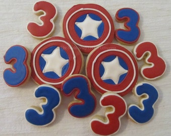 Super Hero birthday assortment 4 dozen