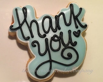 Thank you cookies 1 dozen